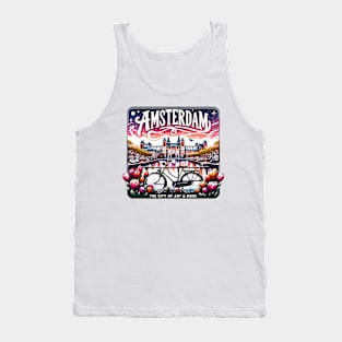 Amsterdam Holland Essence- Netherlands Tank Top